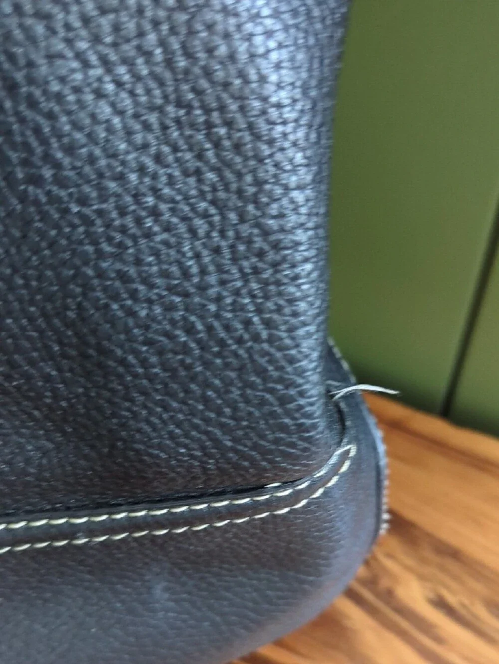 Kate Spade Classic Black Leather Tote Bag